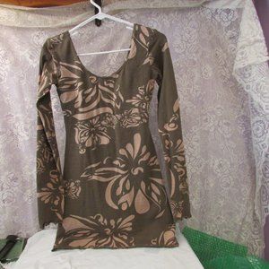Victoria Keen Hand Silk Screened Dress size Small